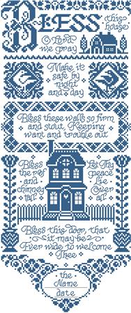 (image for) Bless This House Bell Pull